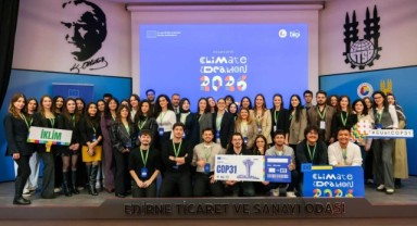 Edirne’de İklimin Geleceğini Gençler Tasarladı
