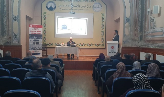 Edirne İl Müftülüğünden Umre Yolcularına Seminer