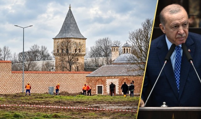 Erdoğan’dan Edirne Sarayı’na Tarihi Vurgu