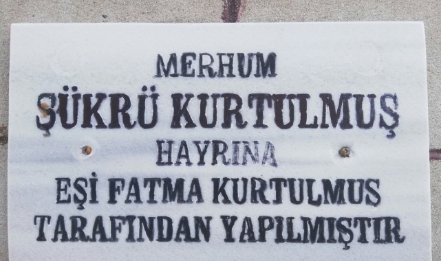 Eşinin Adını Hayır Çeşmesiyle Yaşatıyor