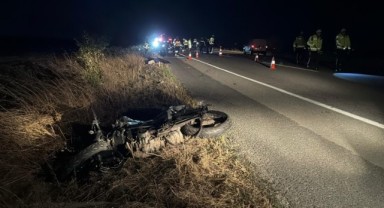 Feci Kaza: Motosiklet Sürücüsü Hayatını Kaybetti