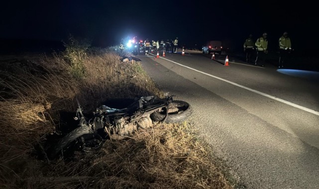 Feci Kaza: Motosiklet Sürücüsü Hayatını Kaybetti