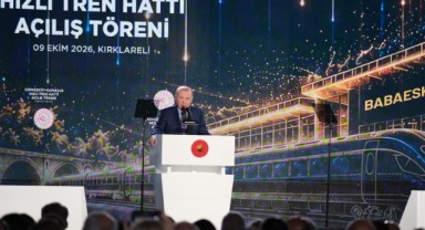 Halkalı-Kapıkule Hızlı Tren Hattı Açıldı