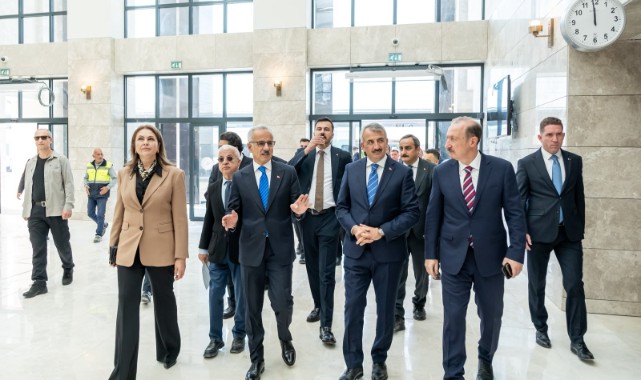 İba ve Bakan Uraloğlu’ndan Yeni Edirne Garı’nda İnceleme