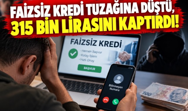 Keşan’da Faizsiz Kredi Tuzağı: 315 Bin Lirasını Kaybetti