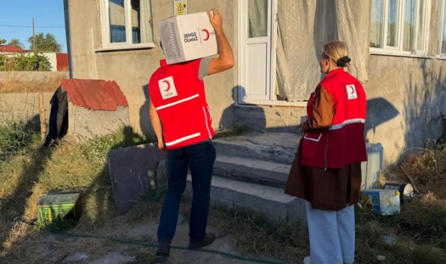 Kızılaydan Gönüllere Dokunan Yardım