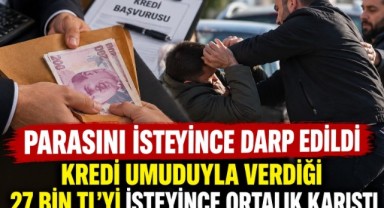 Kredi hayali karakolda bitti