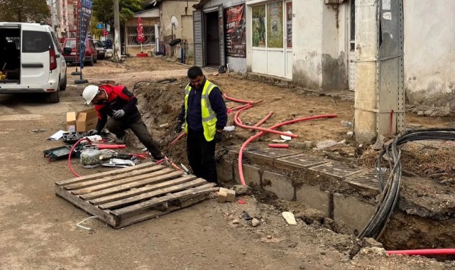 Meriç’te Asfalt Mesaisi
