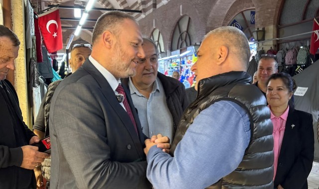 MHP Heyeti Esnaf ve Vatandaşlarla Buluştu