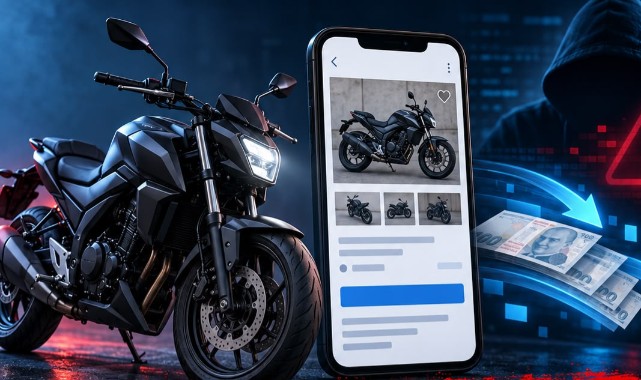 MOTOSİKLET SATIŞ İLANI ÜZERİNDEN 57 BİN LİRALIK DOLANDIRICILIK İDDİASI