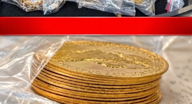 Piyasa Değeri 100 Bin Euro’yu Aşan Altın Yakalandı