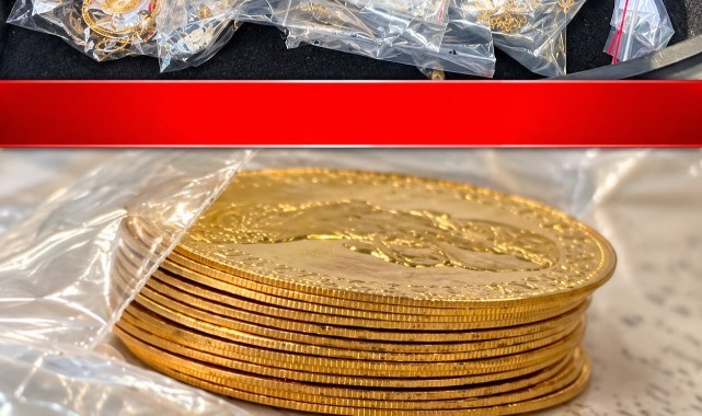 Piyasa Değeri 100 Bin Euro’yu Aşan Altın Yakalandı
