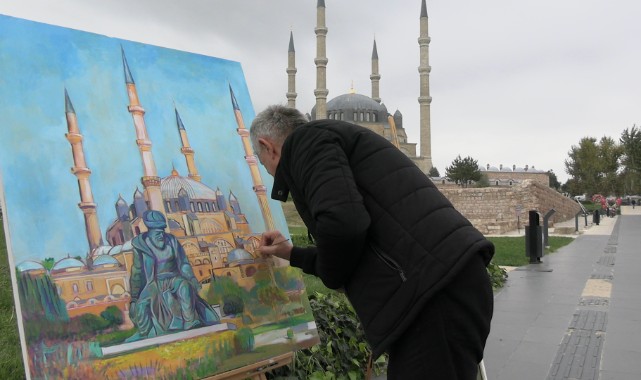 Selimiye’nin Silueti Sanatçılara İlham Oldu