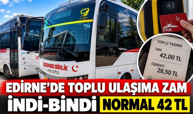 Toplu Ulaşıma Bir Zam Daha