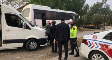 Uzunköprü’de Jandarmadan Servis Denetimi