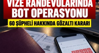 Vize Randevusunda 370 Milyon Liralık İnceleme