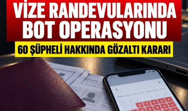 Vize Randevusunda 370 Milyon Liralık İnceleme