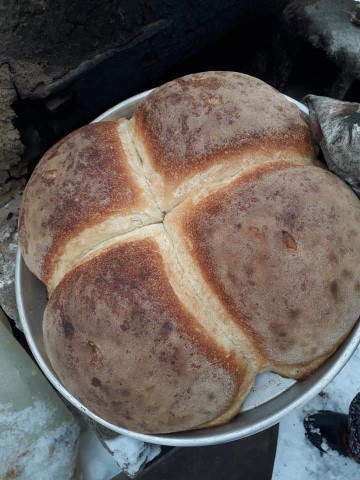 Köy ekmeği geleneği sürüyor