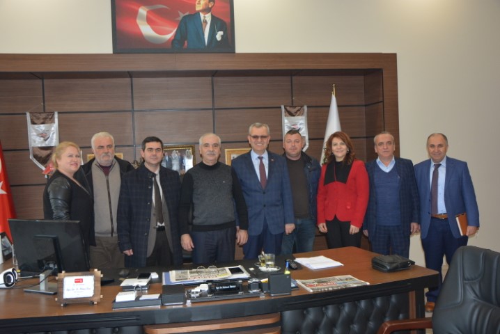 Helvacıoğlu’dan Özcan’a ziyaret