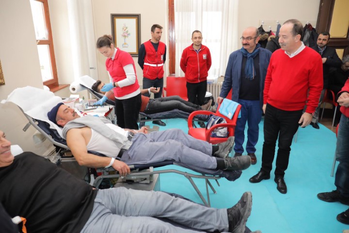 Ailece kan bağışına