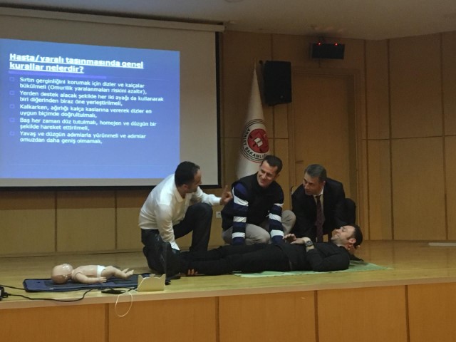 Adliye Personeline İlkyardım Eğitimi