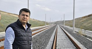 Vali Kırbıyık, hızlı tren çalışmalarını yerinde inceledi 